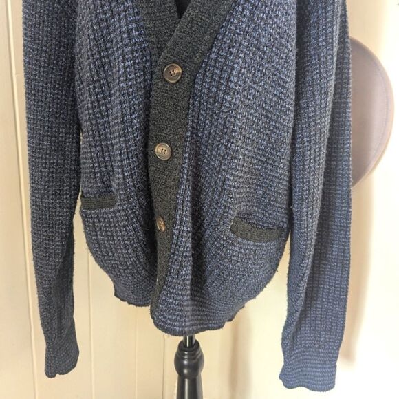Jantzen Button-up Cardigan Eclectic Grandpa Grannychic Lagenlook 80s Academia M - Picture 4 of 8